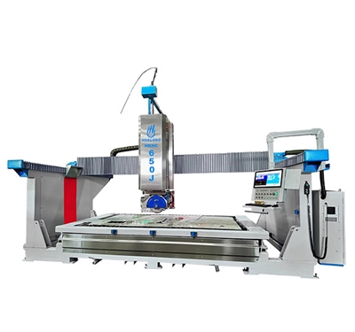 5 Axis Stone CNC Sawjet HKNC-650J HKNC650J 五軸數(shù)控橋切機水刀一體機